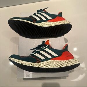 MINT Adidas Ultra 4D UMiami Q46439 Sz 10.5 (new)